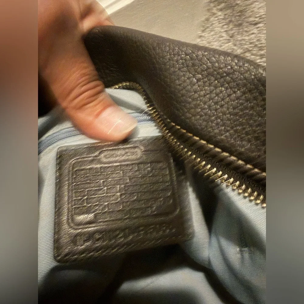 Coach Soho Pebbled Leather Shoulder Bag